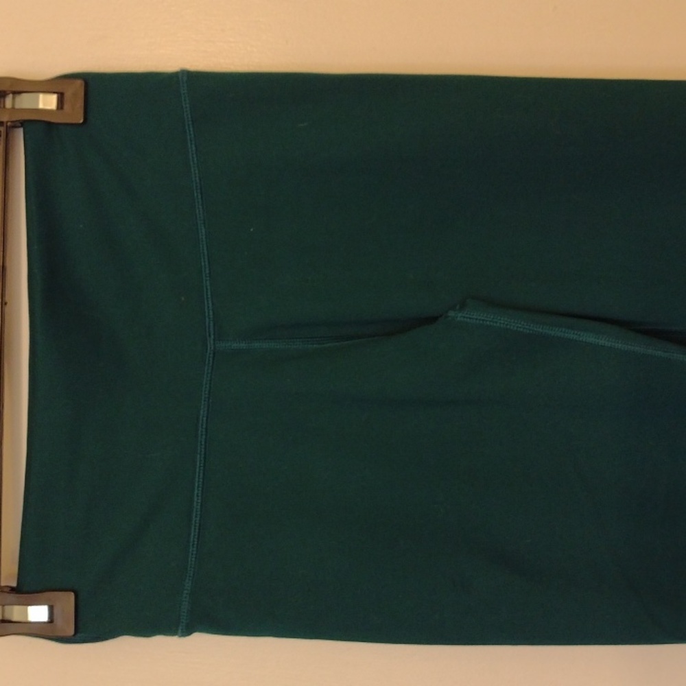 Fabletics Bright Teal Green Compression Workout T… - image 1